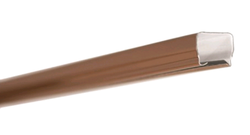 картинка трубчастий У-шина, 3.50 м, Дуб от магазина Карнизы