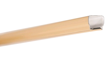 картинка трубчастий У-шина, 2.00 м, Світлий Дуб от магазина Карнизы