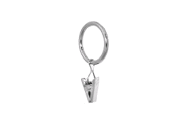картинка Кільце з Жабкою 16 мм, 10 шт, Нержавіюча Сталь от магазина Карнизы