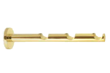 картинка ТР-3 циліндр 16 мм, 22 см, Золото от магазина Карнизы