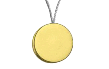 картинка Пiдв'язка Магнiтна Круг , Золото Матове от магазина Карнизы